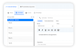 Seguimiento de comunicaciones