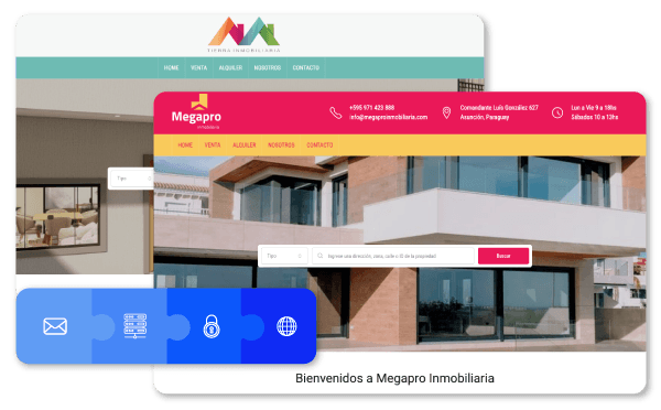 Sitio web inmobiliaria